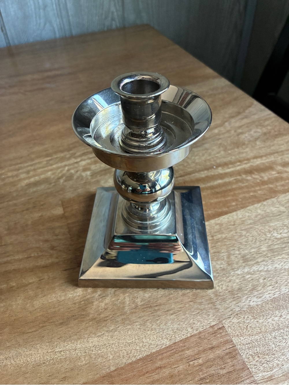 Base Only Waterford Crystal Hurricane Candle Holder Times Square Collection